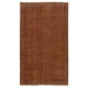 Handmade Area Rug for Kids Room. Orange Living Room Rug. Modern Bedroom Rug
