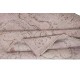 Soft Pink Color Anti-bacterial Wool Area Rug. Hand Knotted Turkish Rug