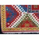 Reproduction of an antique Caucasian Bordjalou Kazak Rug. 100% wool, natural dyes
