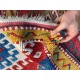Reproduction of an antique Caucasian Bordjalou Kazak Rug. 100% wool, natural dyes