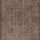 Contemporary Handmade Low Pile Turkish Wool Area Rug in Brown Color