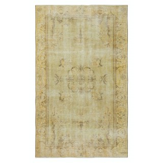 Vintage Art Deco Design Handmade Area Rug for Living Room and Dining Room