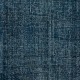 Handmade Turkish Wool Area Rug in Navy Blue. Room Size Floor Covering