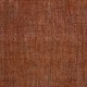 Handmade Turkish Wool Area Rug Re-Dyed in Orange for Modern Interiors
