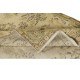 Contemporary Handmade Turkish Area Rug with Floral Garden Design in Yellow Background