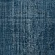 Hand Knotted Solid Navy Blue Color Area Rug, Modern Handmade Turkish Floor Covering