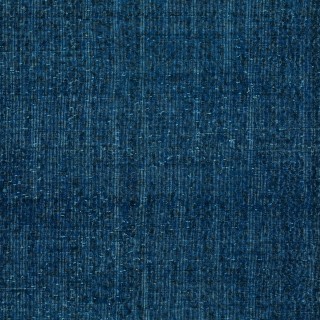 Solid Blue Area Rug for Modern Interiors, Handmade in Turkey
