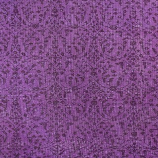 Modern Anti-bacterial Area Rug in Purple, Hand-Made in Turkey