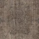 Modern Turkish Floor Rug in Brown Color. Hand Knotted Area Rug for Kitchen and Living Room