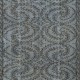 Contemporary Handmade Turkish Wool Area Rug in Stone Blue Color