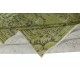 Contemporary Handmade Turkish Wool Area Rug in Green