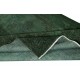 Modern Area Rug in Dark Green, Hand-woven and Hand-knotted in Turkey