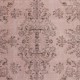 Modern Pink Color Area Rug. Handmade Turkish Floor Rug. Bohemian Home Decor