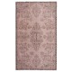 Modern Pink Color Area Rug. Handmade Turkish Floor Rug. Bohemian Home Decor
