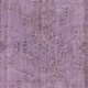 Handmade Anti-bacterial Rug, Purple Color Hand Knotted Turkish Rug