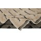 Handmade High and Low Pile Tulu Rug. Modern Turkish Shaggy Carpet
