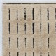 Handmade High and Low Pile Tulu Rug. Modern Turkish Shaggy Carpet