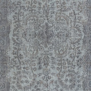 Contemporary Handmade Turkish Wool Area Rug in Light Blue Contemporary Handmade Turkish Wool Area Rug in Light Blue