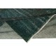 Handmade Dark Green Color Turkish Area Rug for Modern Interiors
