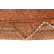 Contemporary Hand-knotted Area Rug. Orange Color Turkish Floor Covering
