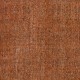 Contemporary Hand-knotted Area Rug. Orange Color Turkish Floor Covering