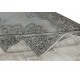 Vintage Handmade Turkish Area Rug Overdyed in Blue 4 Modern Interiors