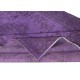 Purple Hand-Made Area Rug. Modern Turkish Floor Covering. Bohemian Rug for Living Room