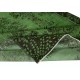 Contemporary Handmade Turkish Wool Area Rug in Green Color