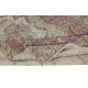 Traditional Vintage Handmade Wool Area Rug. One of a kind Turkish Carpet
