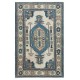One of a kind Vintage Handmade Turkish Area Rug. 100% Wool
