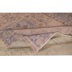 Soft Pink Color Anti-bacterial Wool Area Rug. Hand Knotted Turkish Rug
