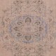 Soft Pink Color Anti-bacterial Wool Area Rug. Hand Knotted Turkish Rug