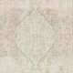One of a kind Vintage Area Rug, Sun Faded Handmade Turkish Carpet