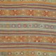Vintage Handwoven Turkish Kilim Rug (Flat Weave) with Colorful Stripes. 100% Wool