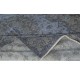 Handmade Navy Blue Area Rug for Living Room, Modern Turkish Carpet for Dining Room