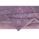 Purple Area Rug for Modern Interiors, Hand-Knotted in Turkey
