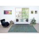 Contemporary Area Rug in Light Blue, Hand-woven and Hand-knotted in Turkey