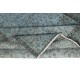 Blue Area Rug for Contemporary Interiors, Handmade in Turkey