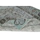 Light Blue Color Handmade Turkish Wool Area Rug for Modern Home and Office Decor
