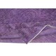 Modern Purple Color Rug, Handmade Turkish Floor Rug, Bohemian Home Decor