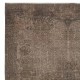 Handmade Area Rug for Kids Room. Brown Living Room Rug. Modern Bedroom Rug