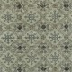 Modern Handmade Turkish Wool Area Rug with Floral Design and Green Background