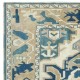 Vintage Handmade Turkish Area Rug, 100% Wool