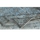 Modern Floral Patterned Area Rug in Blue, Hand-woven and Hand-knotted in Turkey
