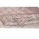Modern Area Rug in Light Pink, Handwoven and Handknotted in Turkey
