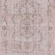 Modern Area Rug in Light Pink, Handwoven and Handknotted in Turkey
