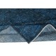 Vintage Handmade Turkish Area Rug Overdyed in Dark Blue 4 Modern Interiors