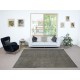 Contemporary Handmade Turkish Wool Area Rug in Gray Color