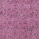 Hand Knotted Turkish Wool Area Rug in Pink. Floral Patterned Rug. Gift for Girls