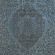 Modern Handmade Blue Color Turkish Wool Area Rug with Medallion Design
